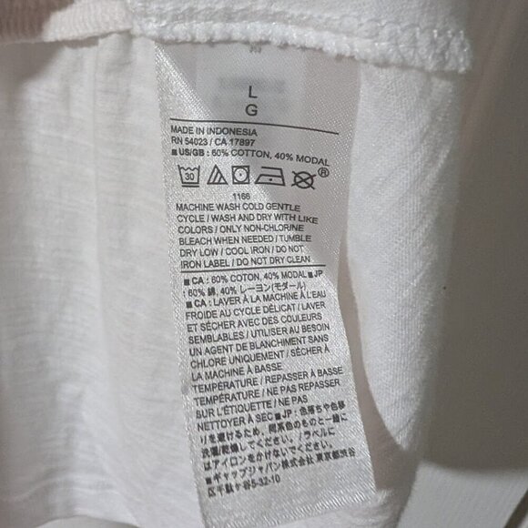 NWT Banana Republic Factory | Malibu Slub Tank In White - Picture 8 of 11